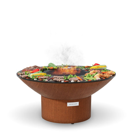 Arteflame 40" Fire Pit With Cooktop