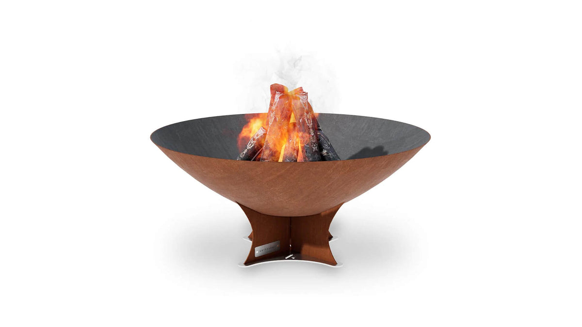 Arteflame firepit low Euro base