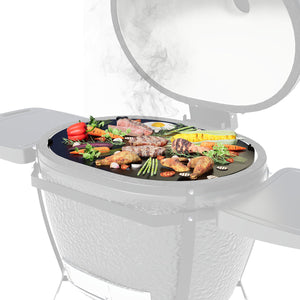 Arteflame Flat Top Griddle Grill fir Primo Grill