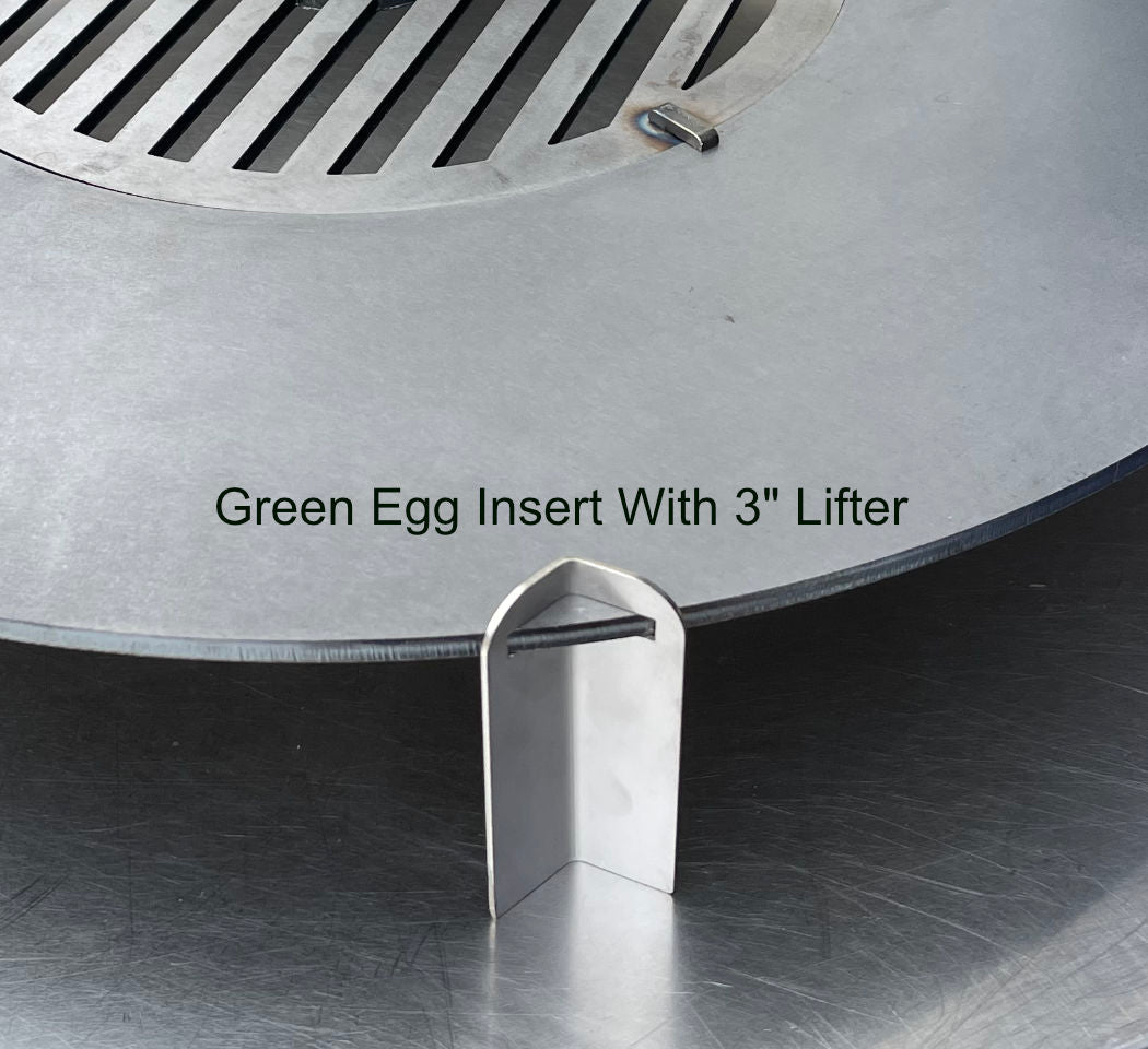Green Egg Griddle Accessory In Use