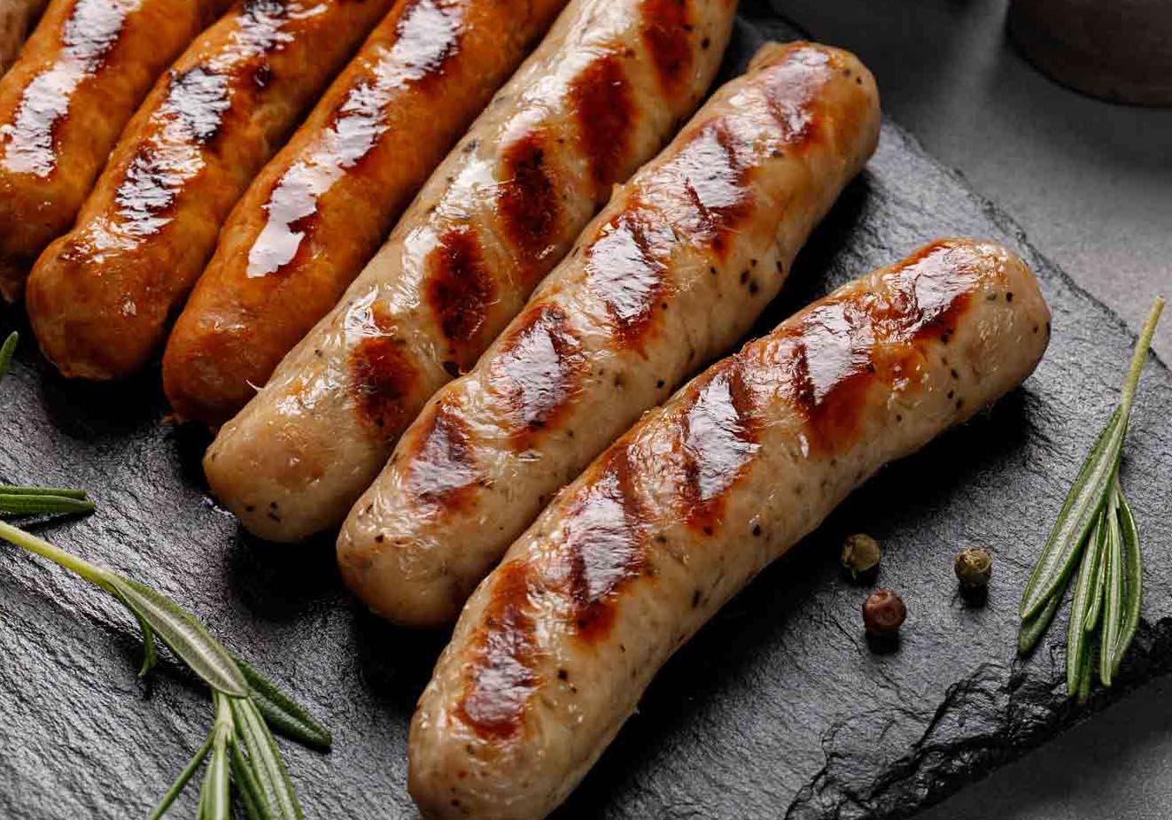 Internal grilling temperatures for sausage