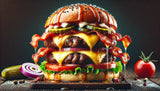 Arteflame 6" Burger Krążki - Grillowe Soczyste Dobre Burgery z Mini Griddles Arteflame do Grilla (zestaw 2 szt.)