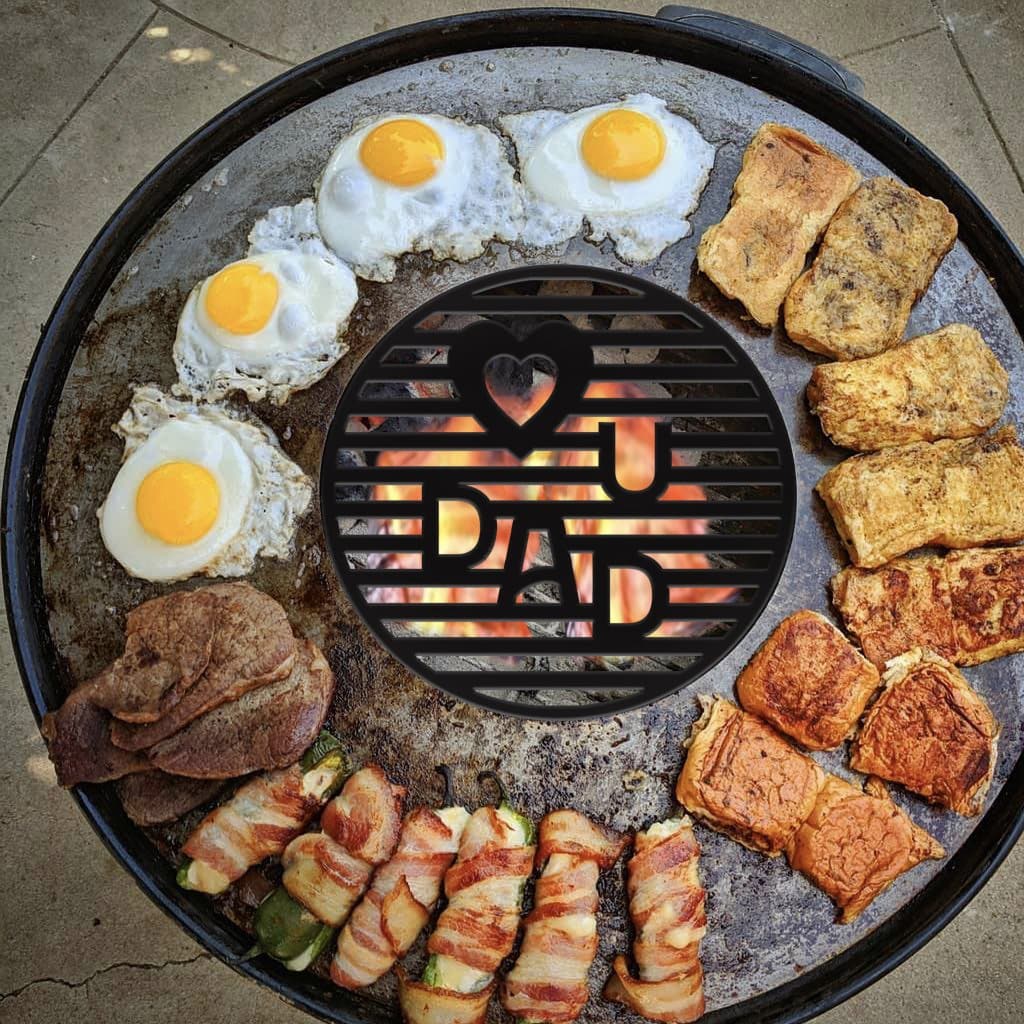 Custom Grill Grate for your Arteflame - Arteflame Outdoor Charcoal Grill Griddle Combination.