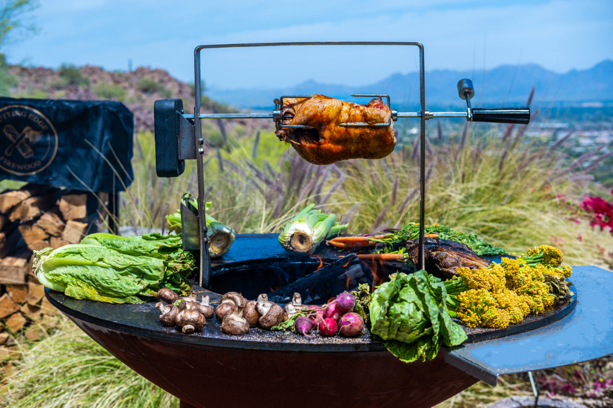 Arteflame Grill with Rotisserie Accessory